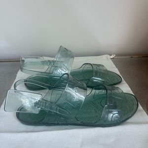 Off-white c/o Virgil Abloh Jelly sandals; size 38
